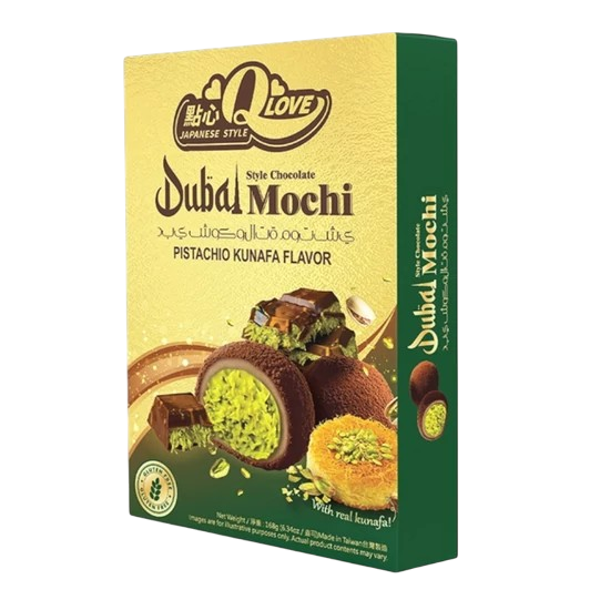 Mochi sabor Chocolate Dubai 168g QLOVE