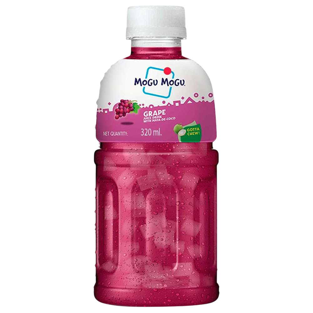 Mogu Mogu Bebida Sabor uva con nata de coco 320ml