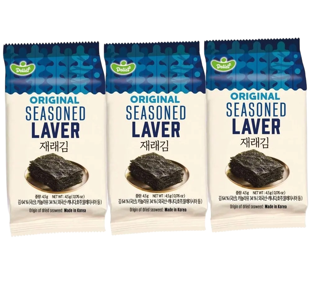 Snack de Algas sabor Original 13.5g DELIEF