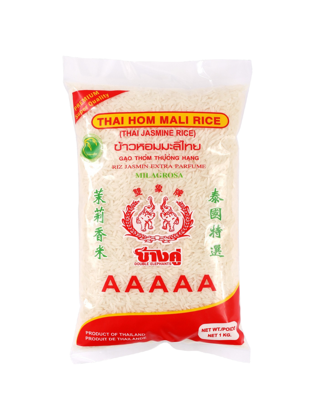 Arroz jazmin DOUBLE ELEPHANTS 1kg