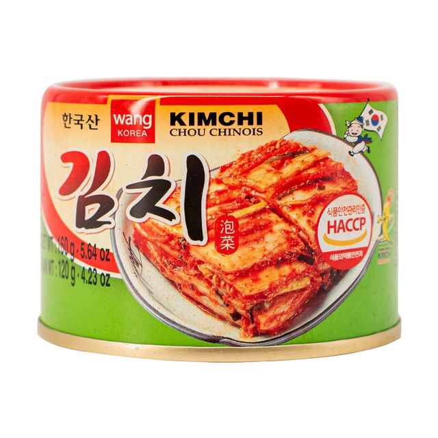 🌶️🥬 Kimchi Coreano de Col China – Wang Korea (Lata) 🇰🇷✨