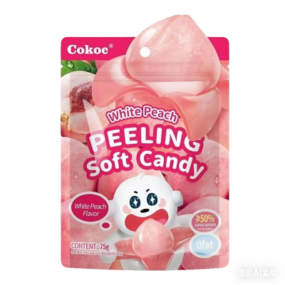 Cokoc gominola sabor melocotón 75g