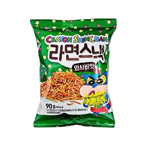 Ramen snack sabor Wasabi (Shin Chan) 90g CRAYON