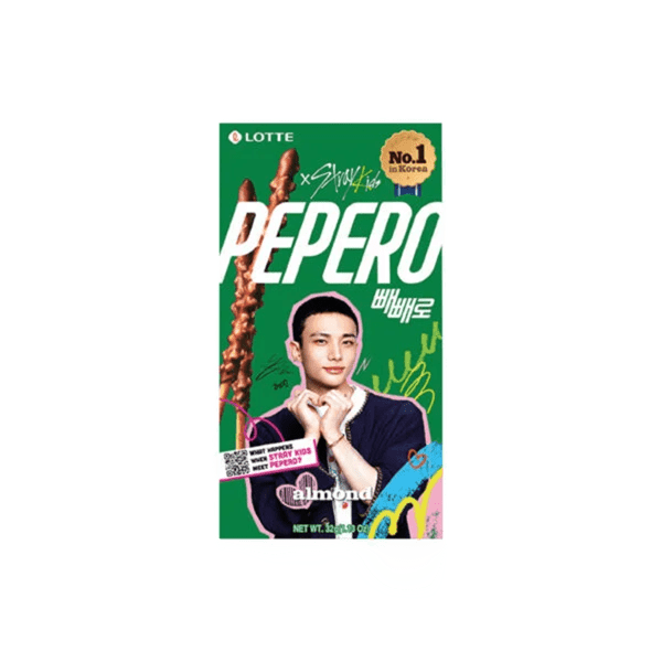 Pepero Almond Edición Stray Kids 32g