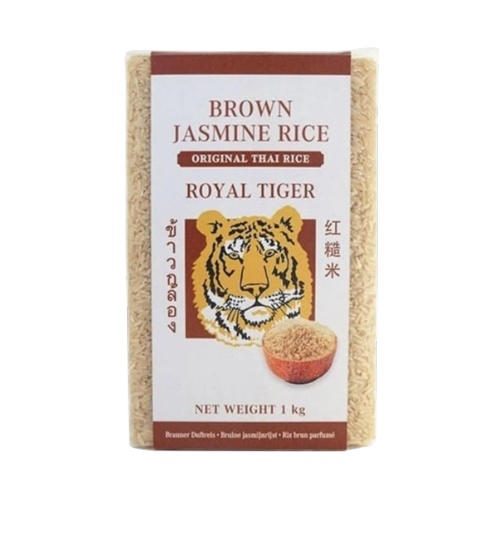 Royal tiger THAI brown jasmine rice 1kg