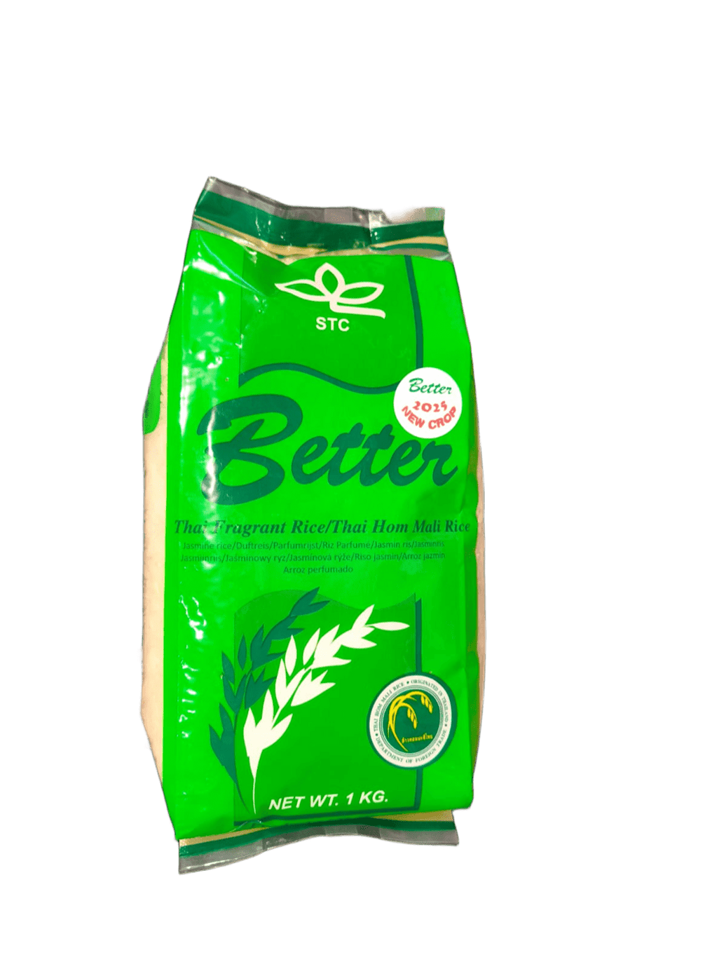 Arroz Jazmín Tailandés Better 1kg