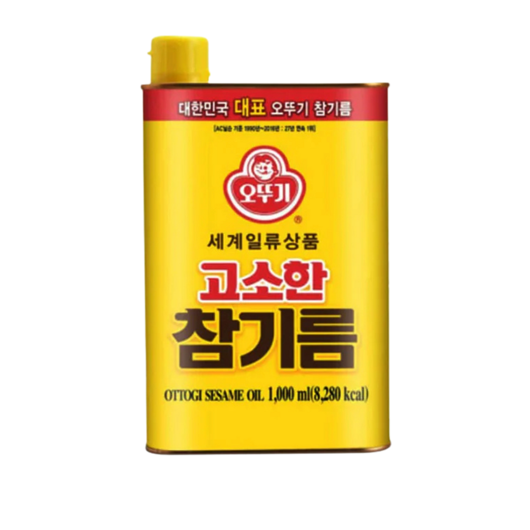 🌿 Aceite de Sésamo Ottogi – 1 Litro