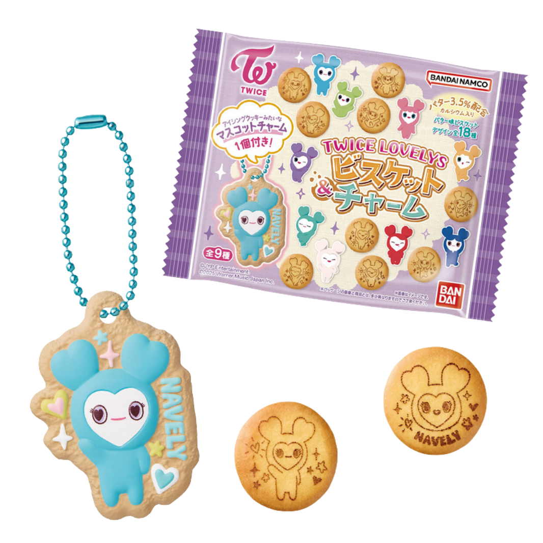 Bandai K-POP Girls Twice Character Charm Biscuit 21g