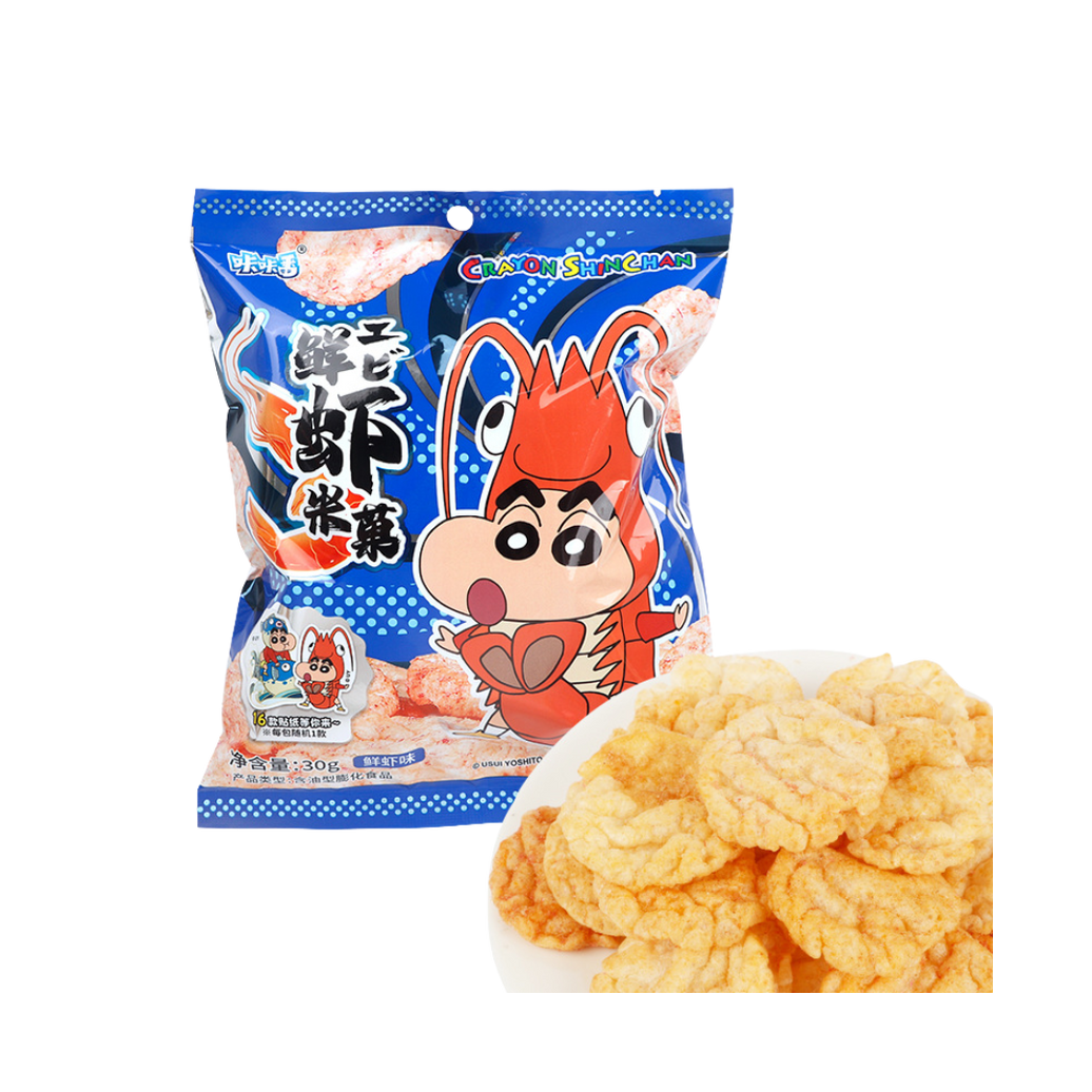 CRAYON SHINCHAN SHRIMP RICE CRACKER 30g