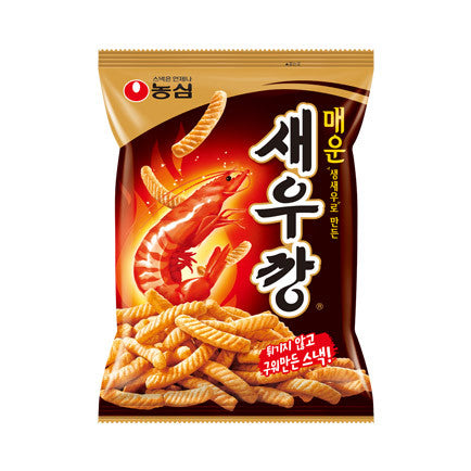 NONGSHIM SHRIMP FLAVOURED CRACKER HOT&SPICY 75g