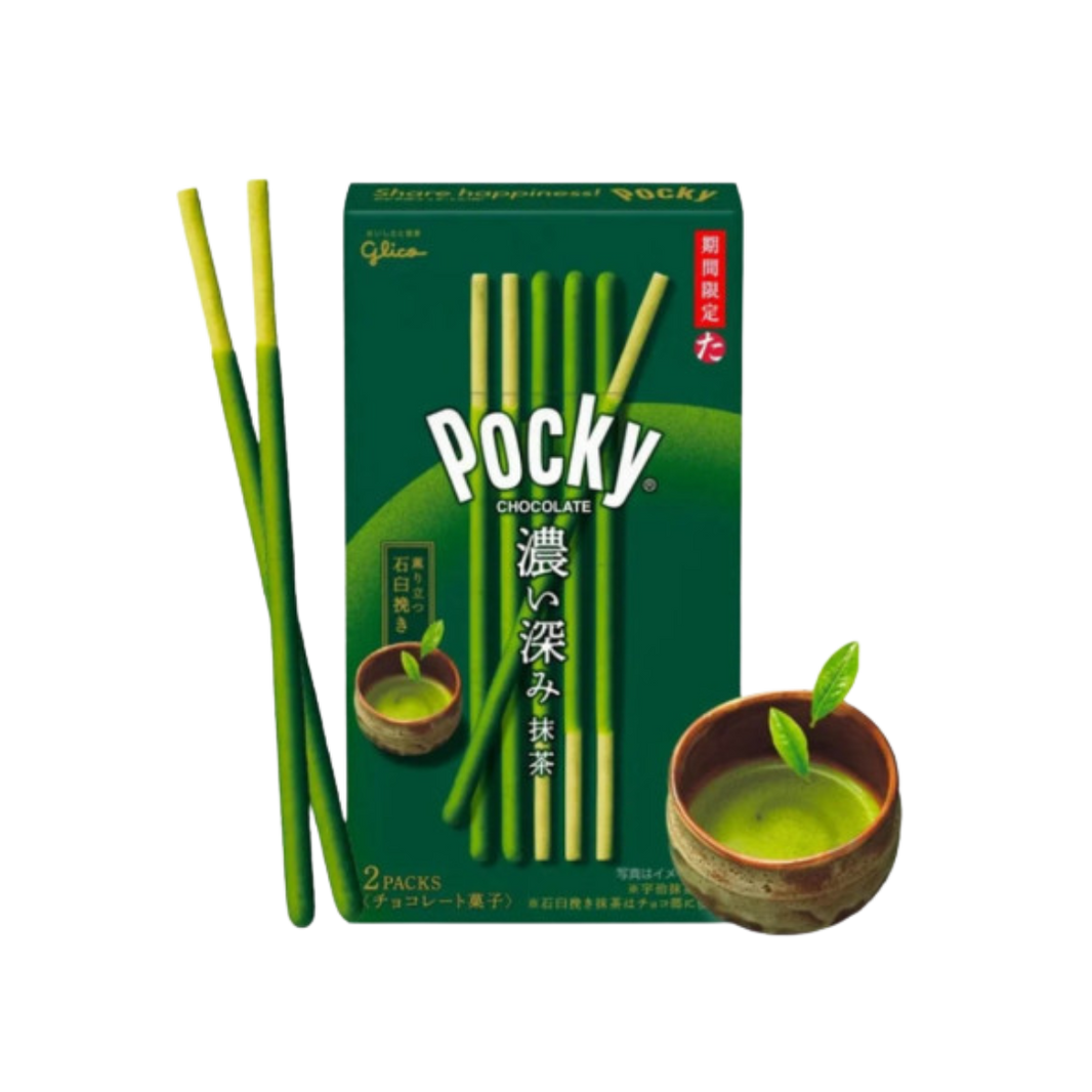Glico Pocky Chocolate Matcha Flavor 61.6g