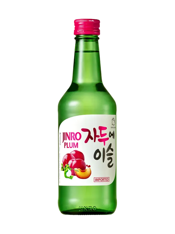 JINRO Soju Sabor Ciruela 13.0% 350ml 🍑