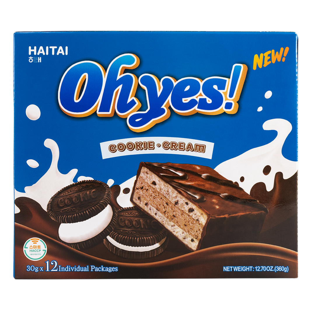 Haitai Oh Yes! Cookie & Cream (Pack)