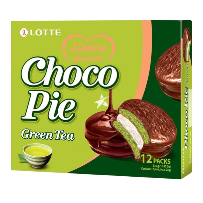 Lotte Choco Pie Green Tea (Pack)