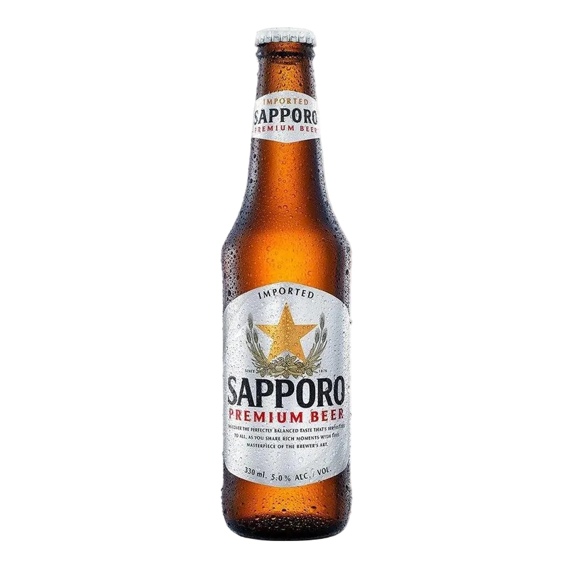 Cerveza Sapporo Premium 330ml Alc. 4.8% Vol.