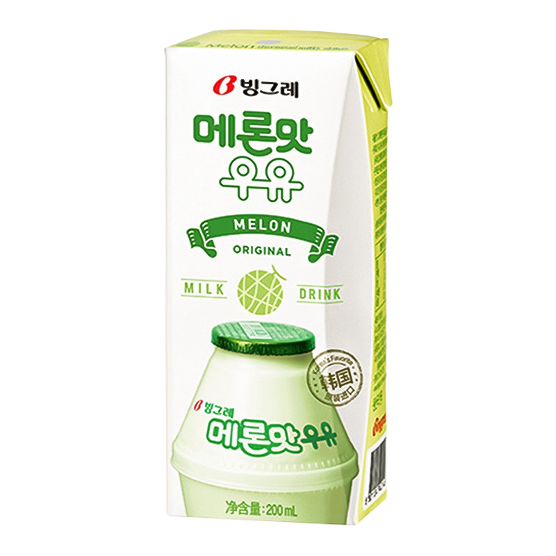 Uyu Leche Coreana de Melón 200ml 🍈