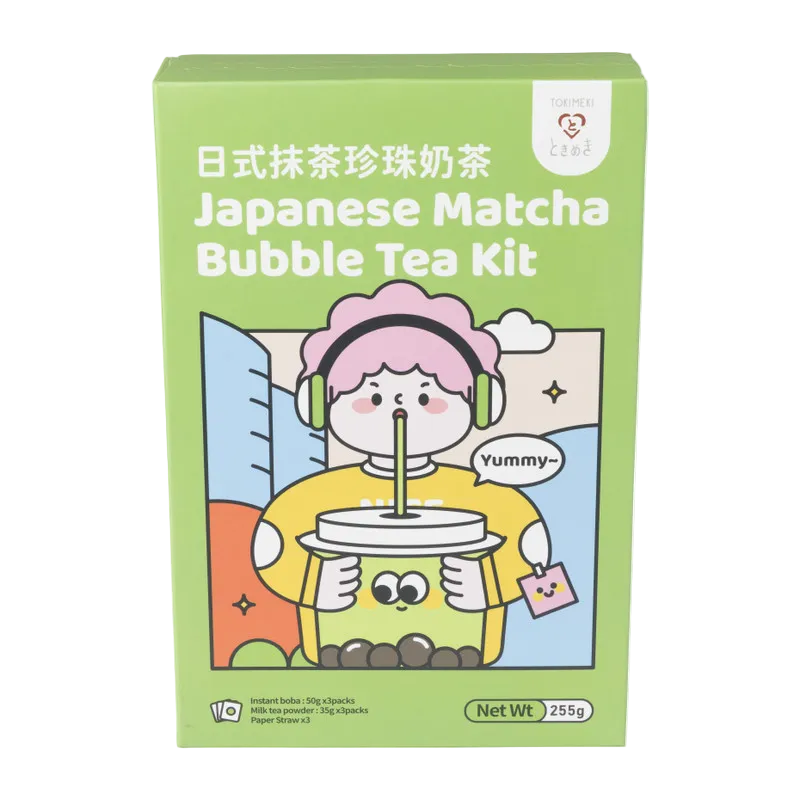 🧋Bubble Tea Kit Sabor Matcha Japonés 255g