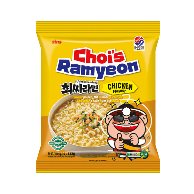 🍜🍗 Choi’s Ramyeon Sabor Pollo – Suave 113g