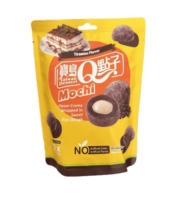 🍰🍡 Mochi de Tiramisú 180g (x12 Individual Packs)