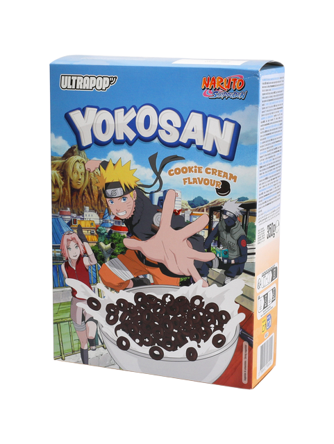 🥣🍪 Yokosan Cereales Sabor Cookie Cream – Naruto Shippuden 300 g