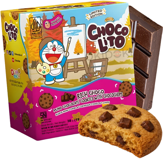 🍪🍫 Choco Lito Rich Choco – Mini Galletas de Chocolate 38g
