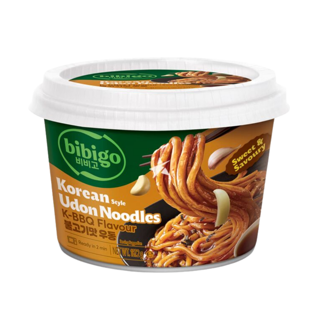 KOREAN STYLE UDON NOODLES K-BBQ FLAVOUR SWEET & SAVOURY 187.2g