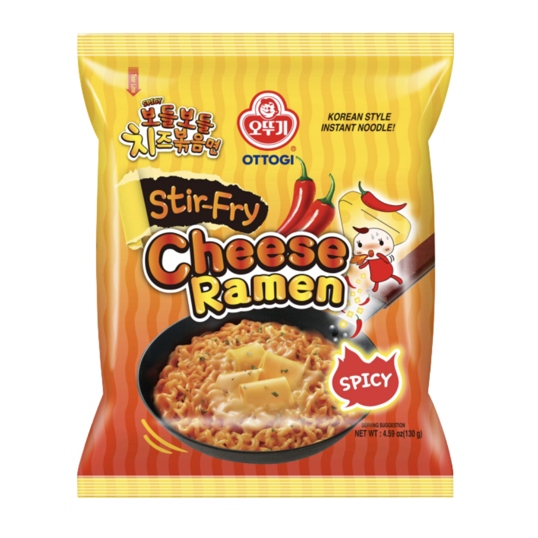OTTOGI Stir-Fry SPICY CHEESE RAMEN 111g