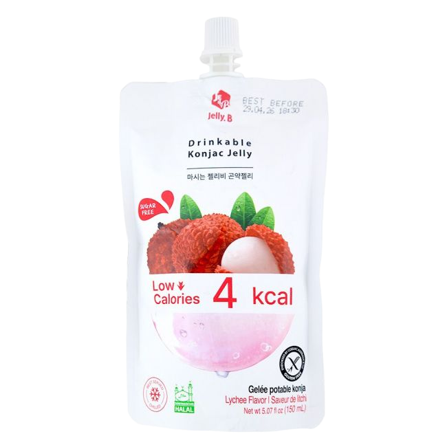 JELLY.B Gelatina Konjac sabor lychee 150ml