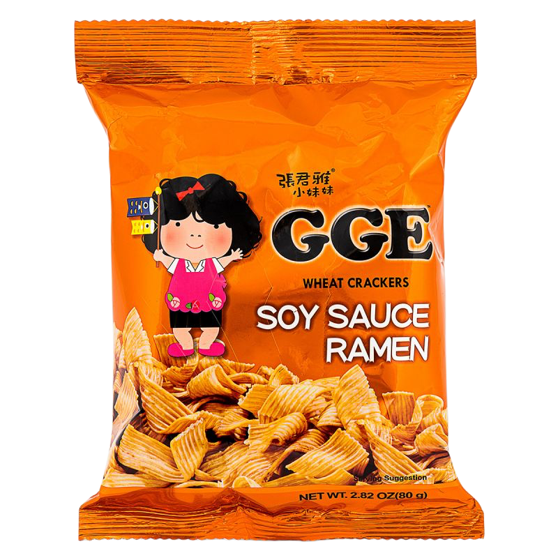 TWGGE Galletas saladas de trigo sabor Salsa de soja 80g