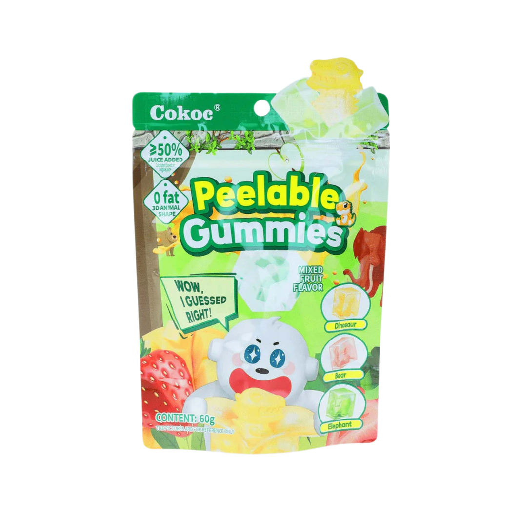 Cokoc Gominolas sabor mixto fruta 3D Animal 60g