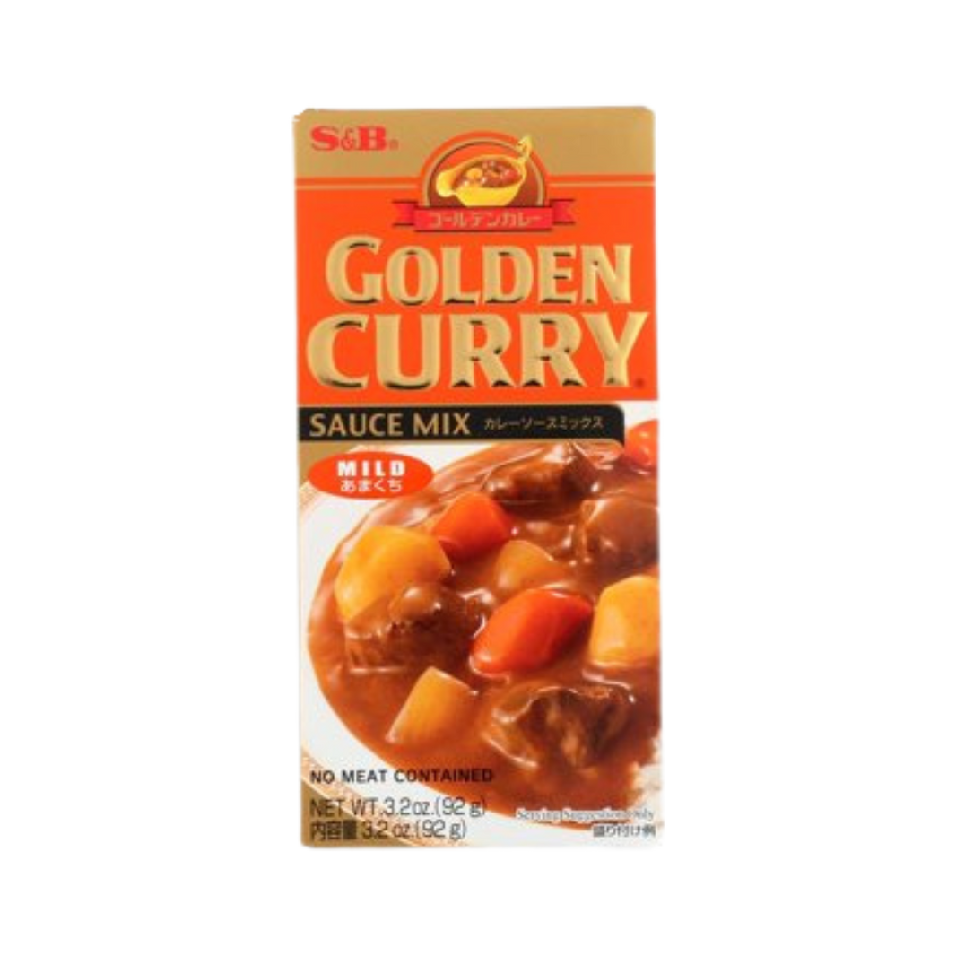🍛✨ S&B Golden Curry Mild – Mezcla de Salsa para Curry Japonés (92 g)