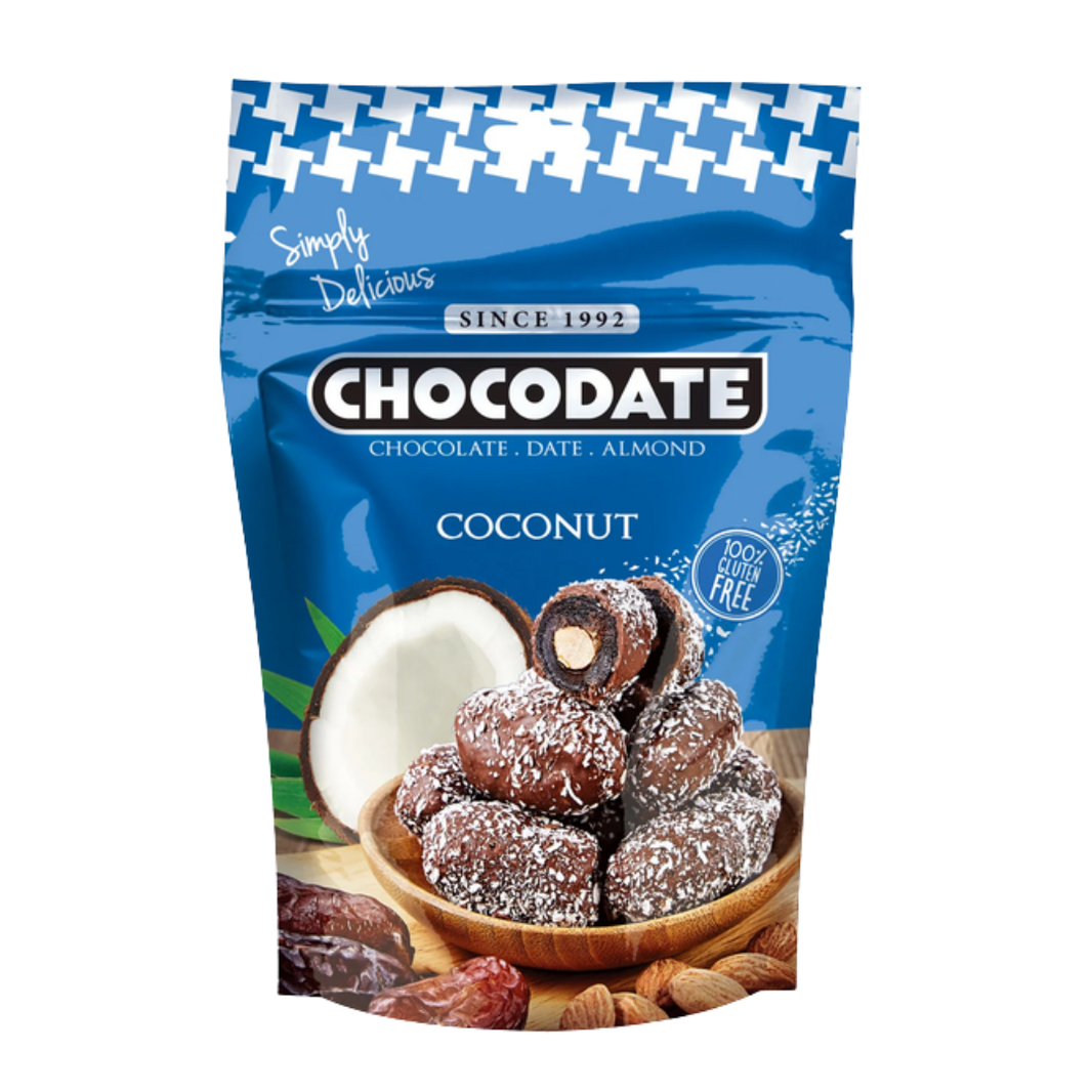 Simply Delicious Chocodate Almond Coconut 90g
