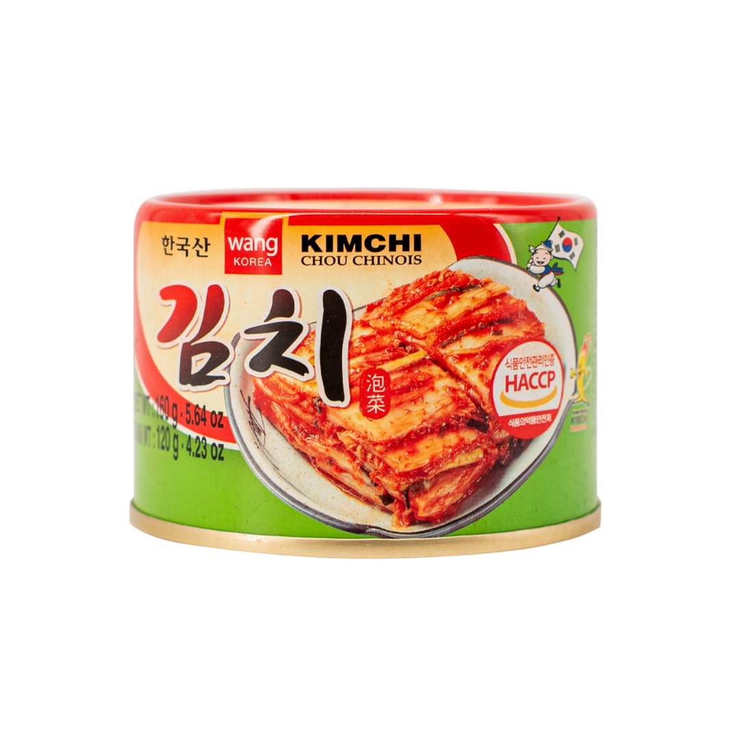 🌶️🇰🇷 Wang Korea Kimchi – Kimchi Coreano Auténtico en Lata (160 g / 120 g peso drenado)
