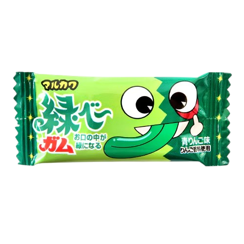 Chicle Ácido Verde Midoribe 4.5g MARUKAWA