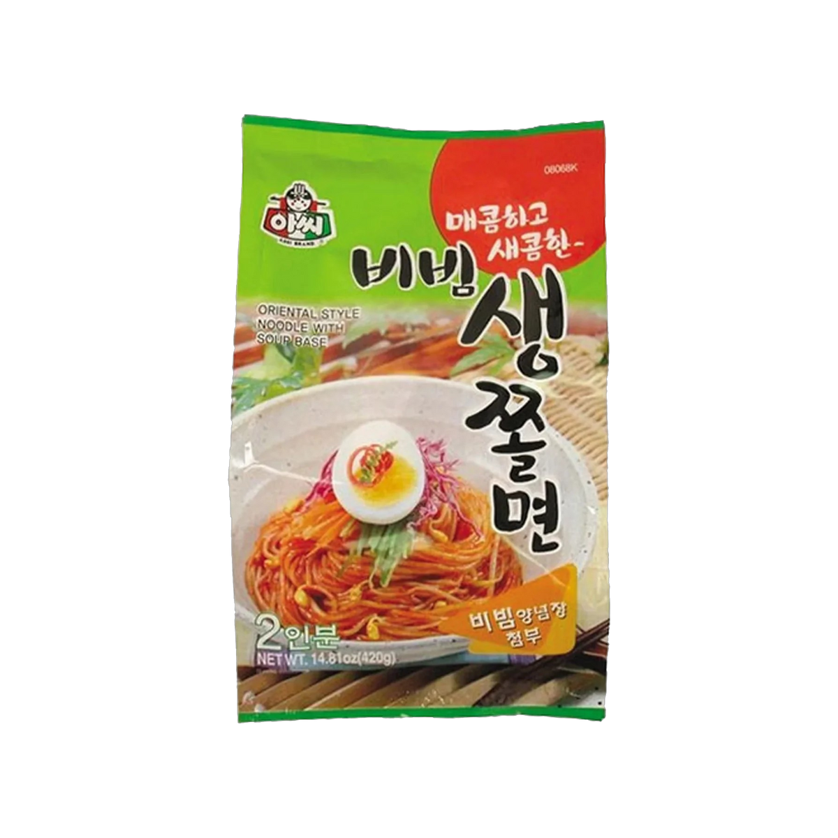ASSI Fideos fríos con salsa agridulces y picantes (Bibimmyeon) 420g
