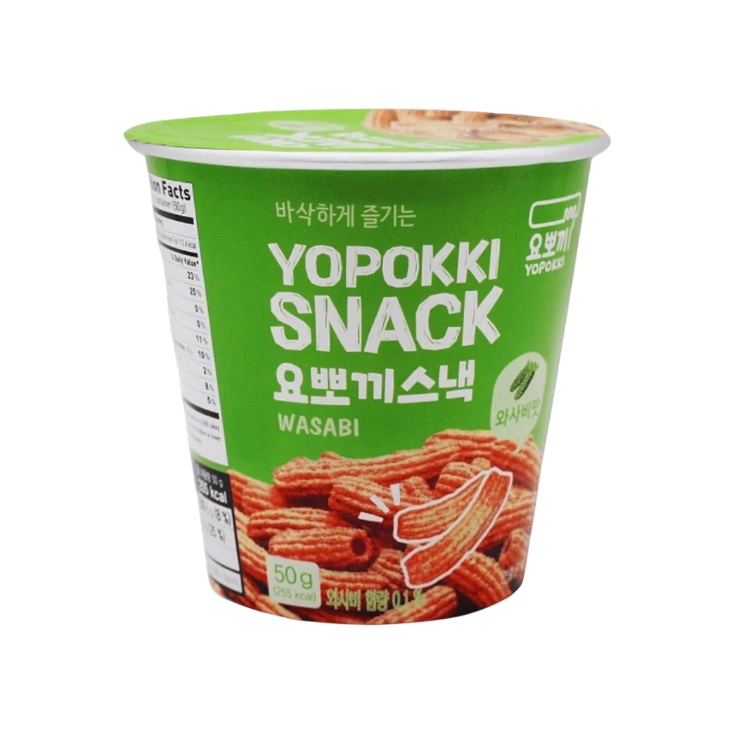 Yopokki snack wasabi 50g