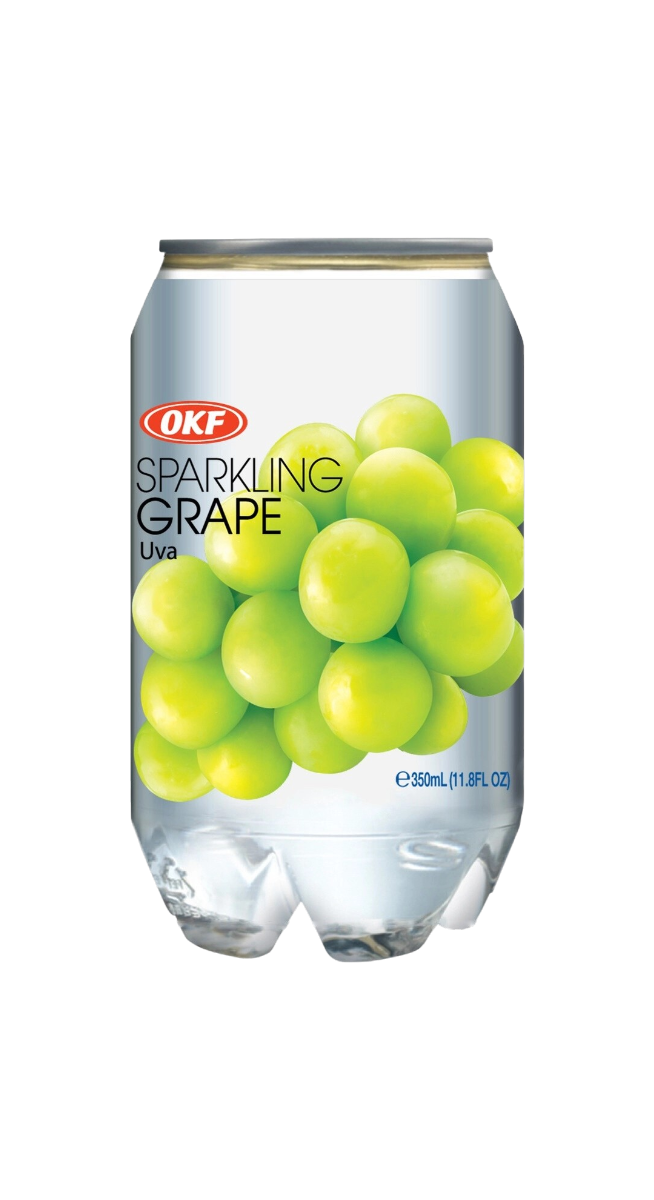 OKF Bebida con gas Sabor Uva 350 ml