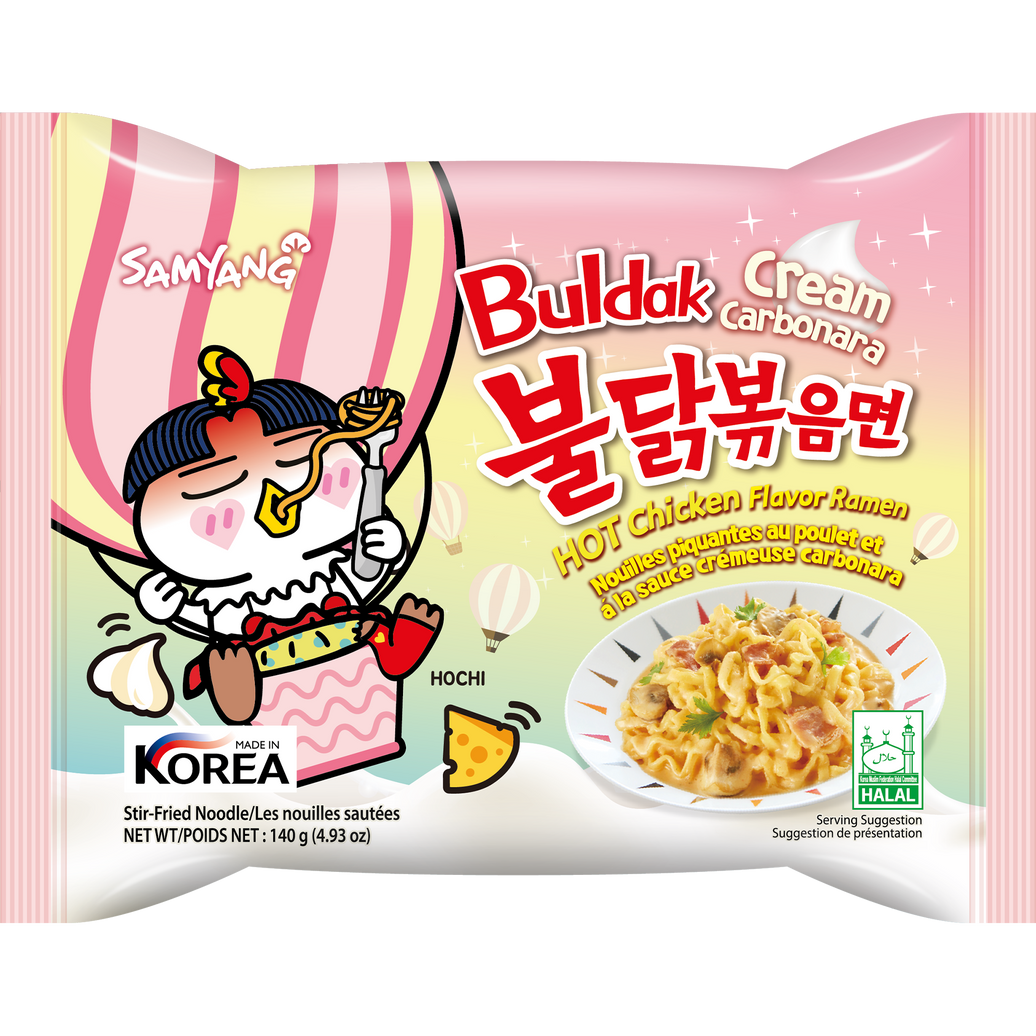 Samyang Buldak Ramen Cream Carbonara 140g