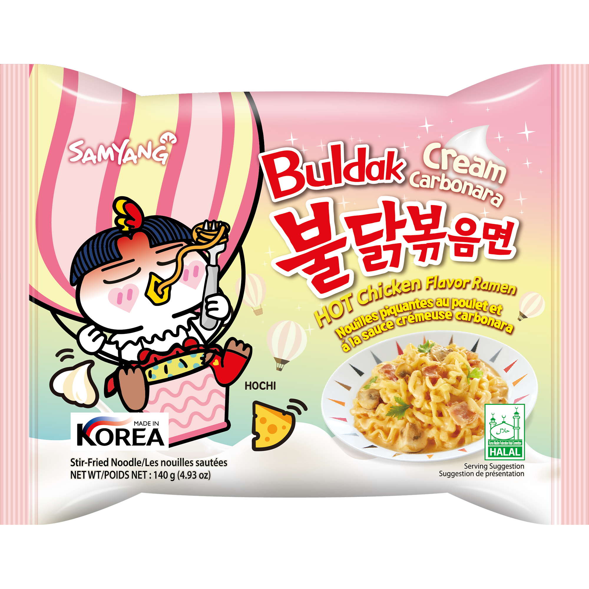 Samyang Buldak Ramen Cream Carbonara 140g