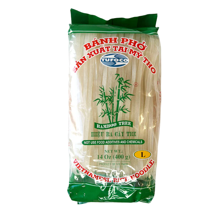 Bamboo Tree Banh Pho Fideos de Arroz Vietnamitas L 400g