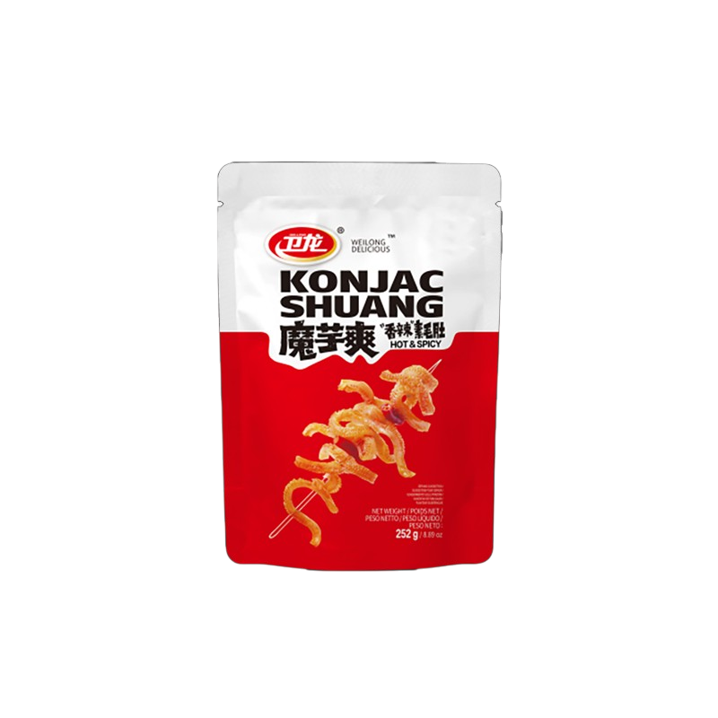 CN Wei Long snack picante 252g