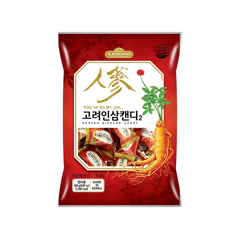KR ILKWANG caramelos Ginseng  280g