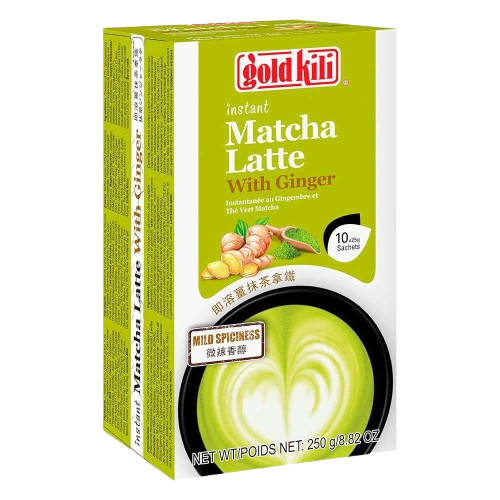 Matcha Latte con Jengibre Instantáneo GOLDKILI 250g