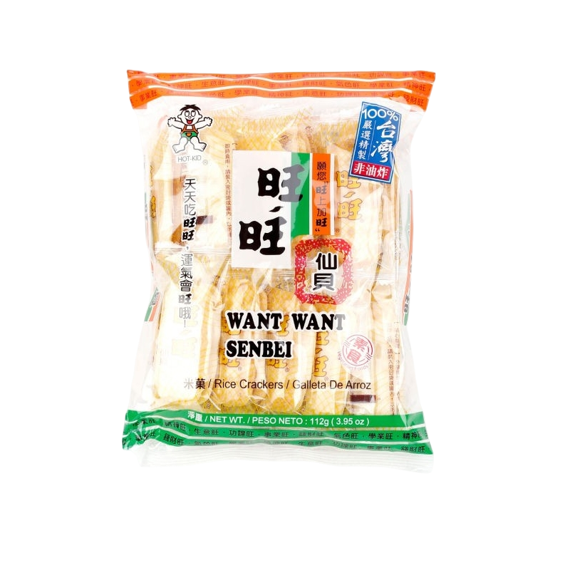 Galleta de arroz salado WANTWANT 112g