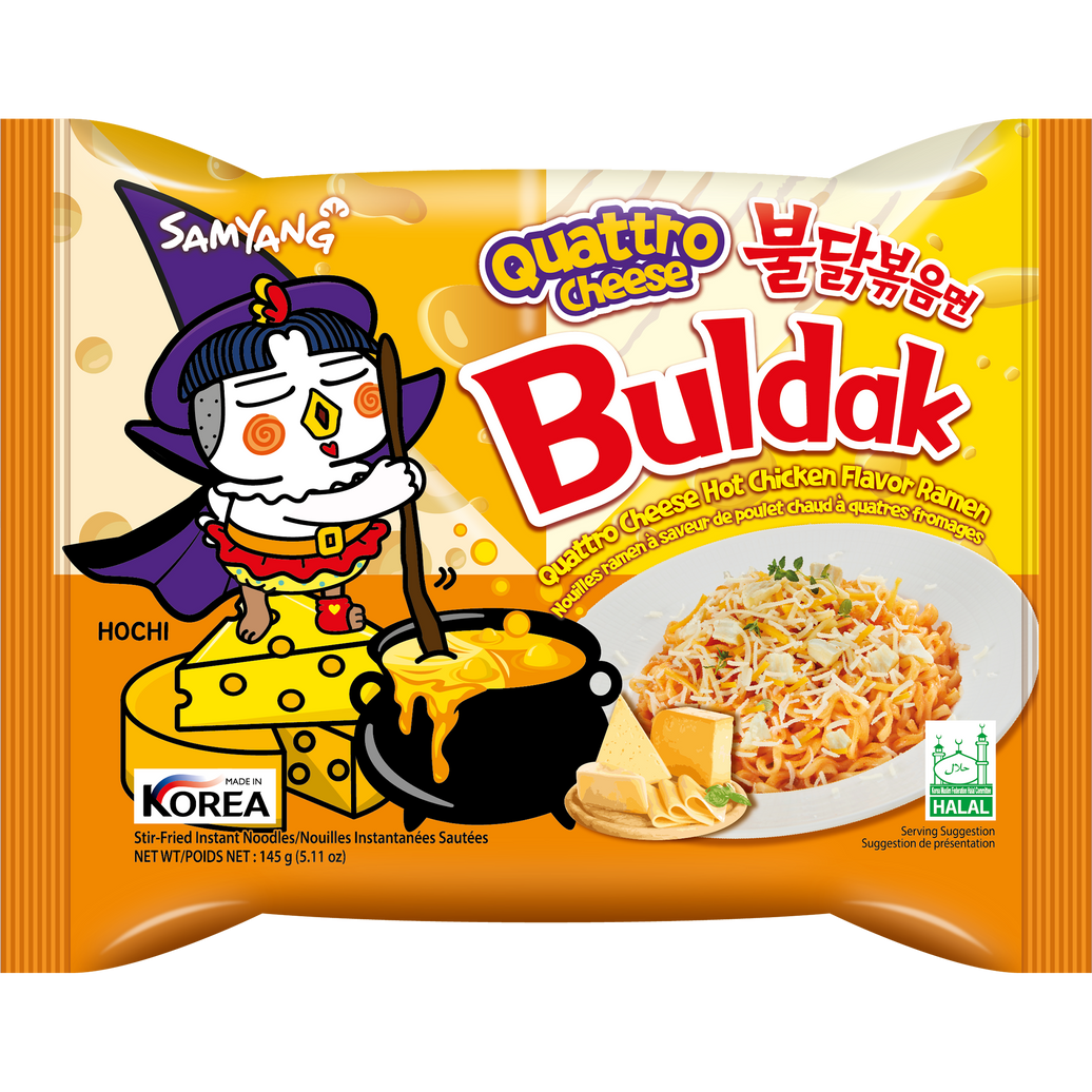 Samyang Buldak Ramen Quattro Cheese  145g
