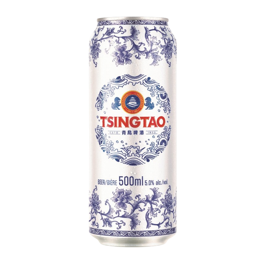 CERVEZA TSINGTAO LATA AZUL 500ML