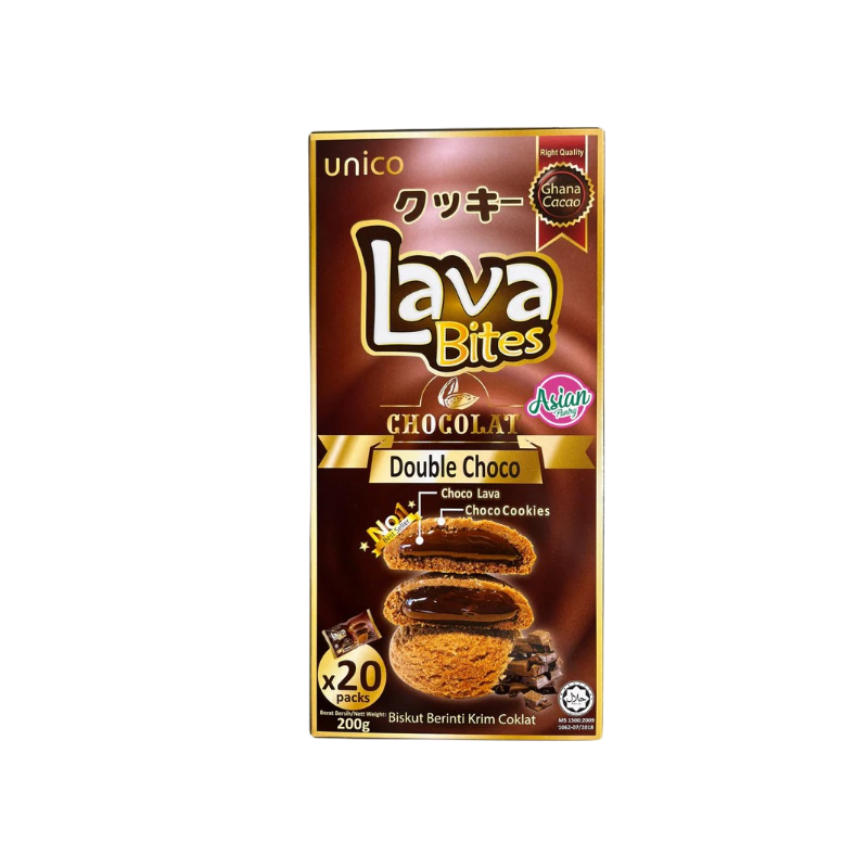 MY Lava Bites Cookies DOBLE Choco 200g