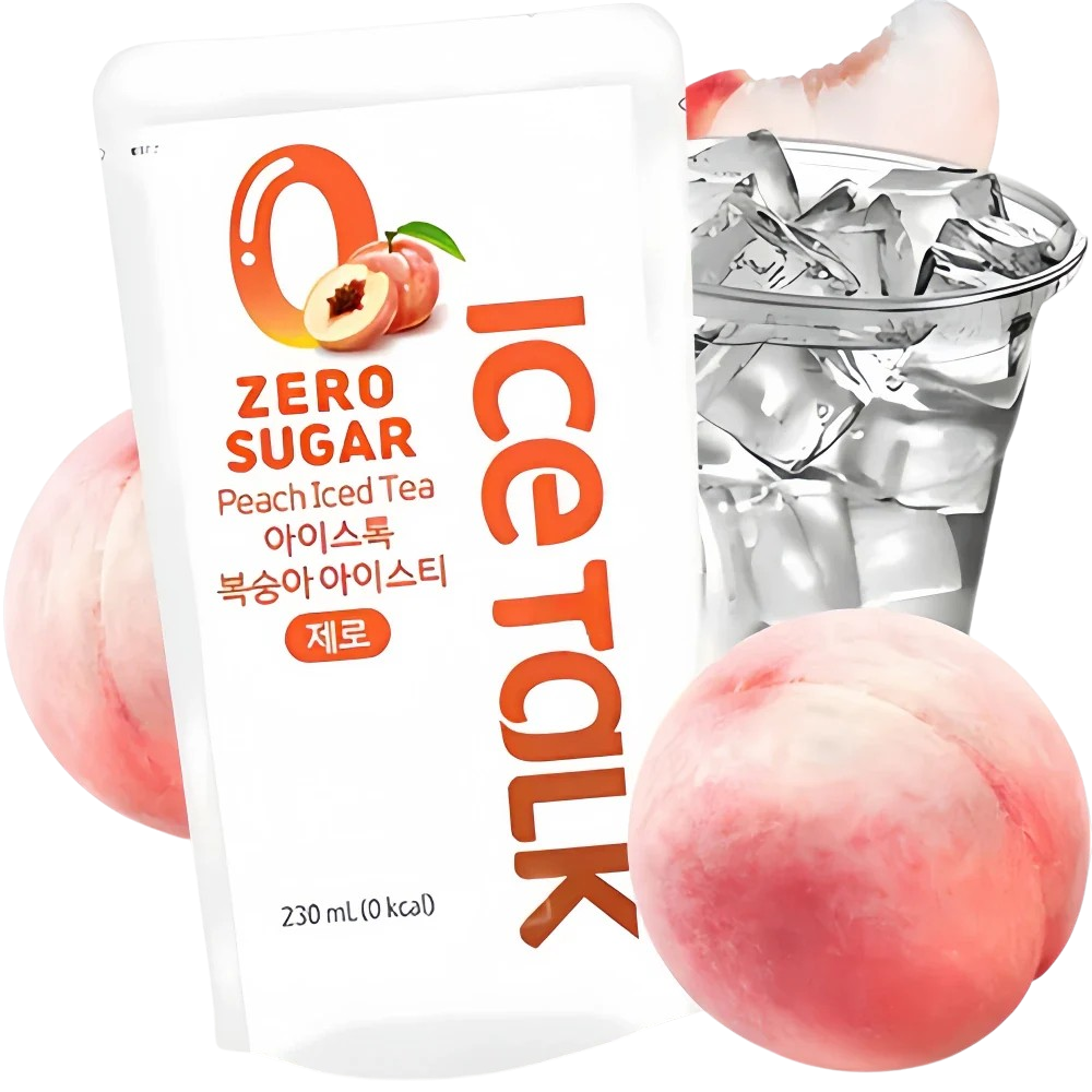 Ice Talk Zero Sugar melocotón 230 ml