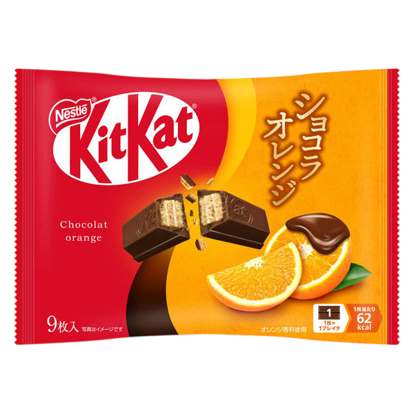 JP KitKat sabor Naranja y Chocolate 104g