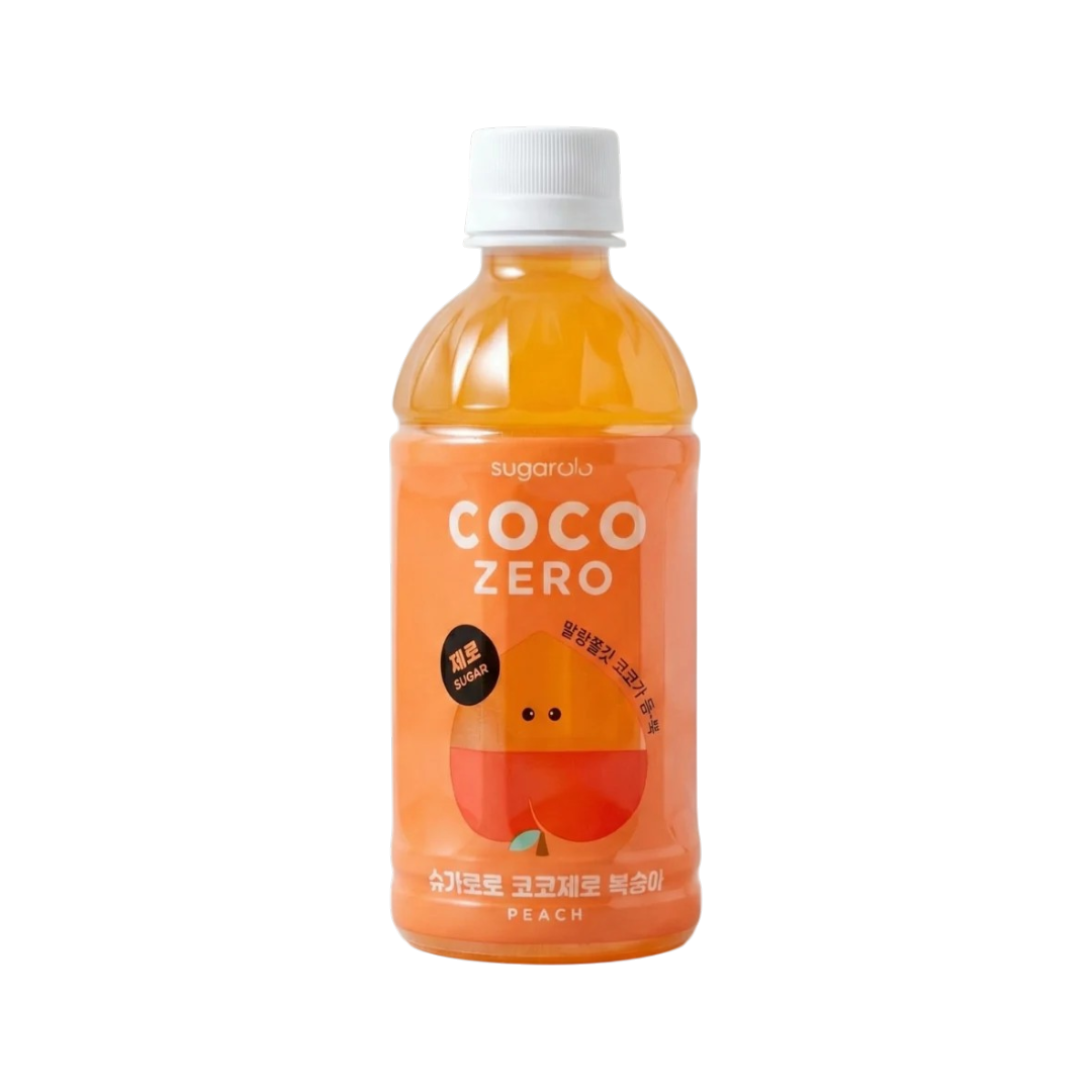 SUGARLOLO Coco Zero sabor melocotón 340ml